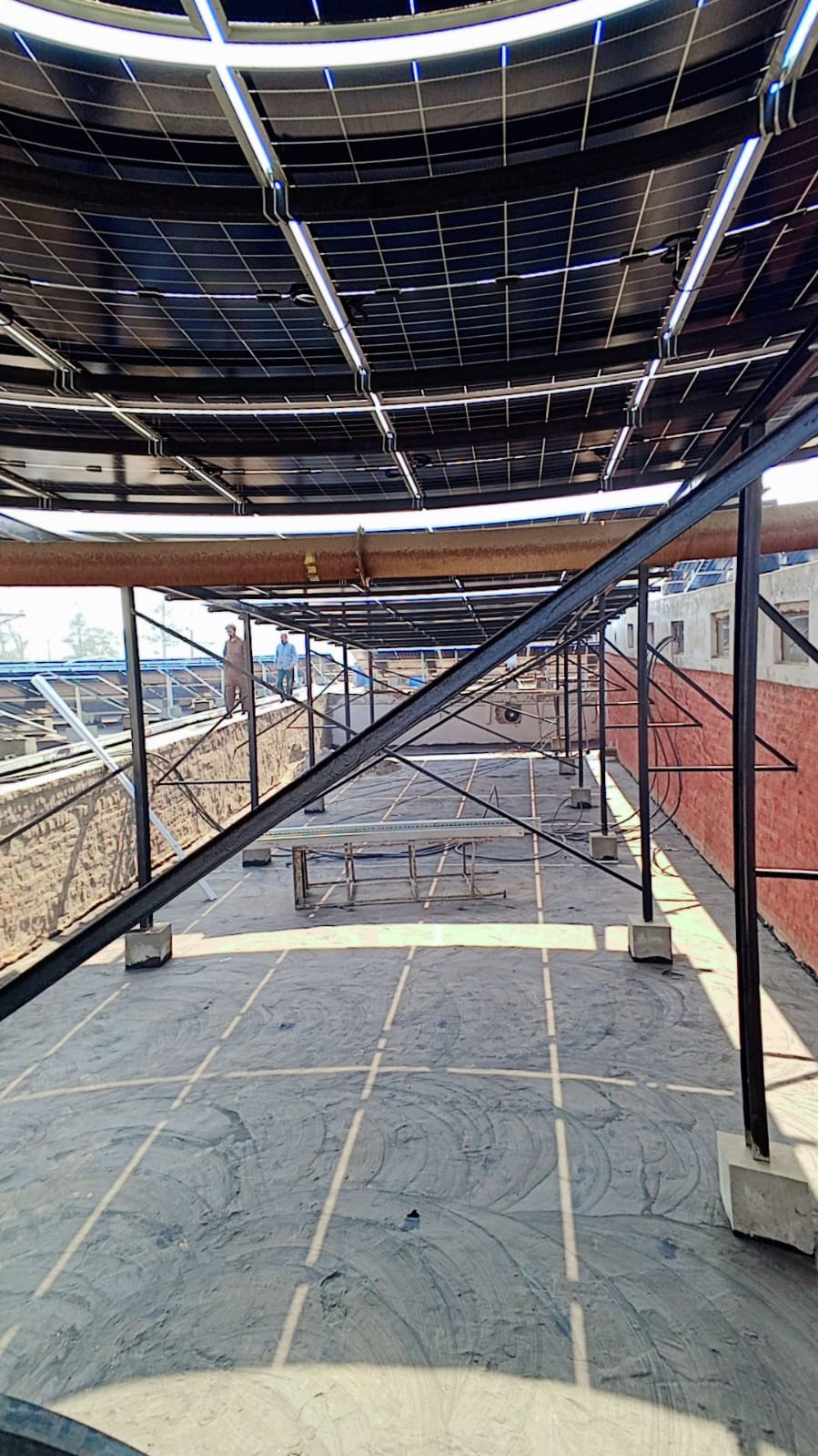 Commercial Solar Setup